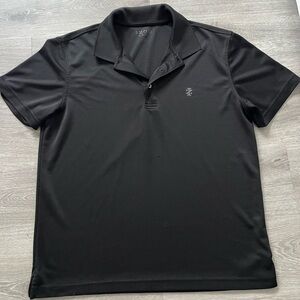 IZOD Men's Classic Black Polo Shirt